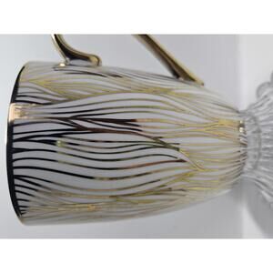 Certified International Gold Leaf Mug - Flowing Lines Design